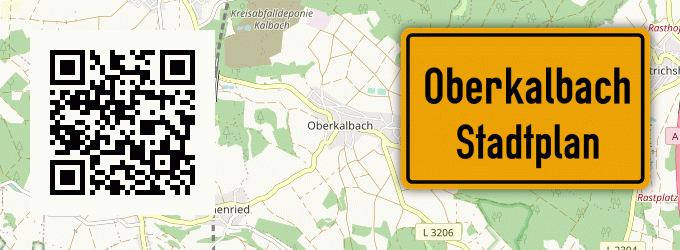 Stadtplan Oberkalbach