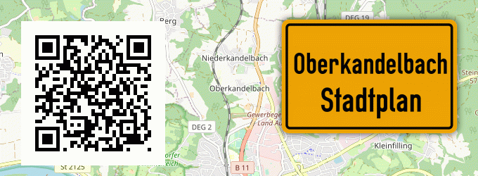 Stadtplan Oberkandelbach