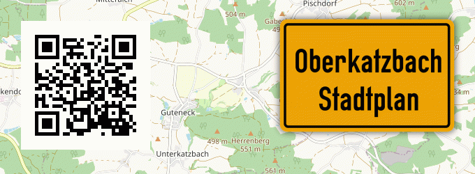 Stadtplan Oberkatzbach