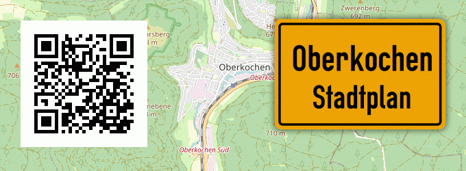 Stadtplan Oberkochen