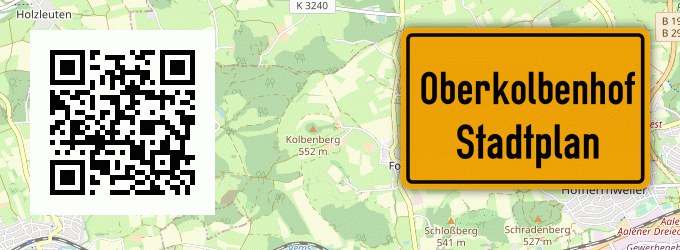 Stadtplan Oberkolbenhof