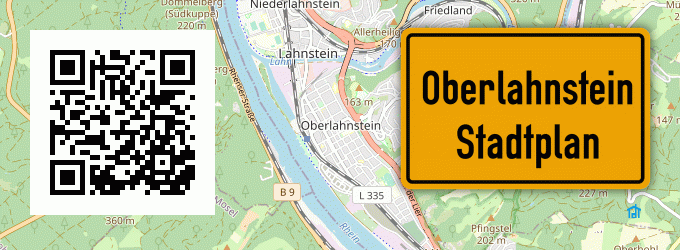 Stadtplan Oberlahnstein