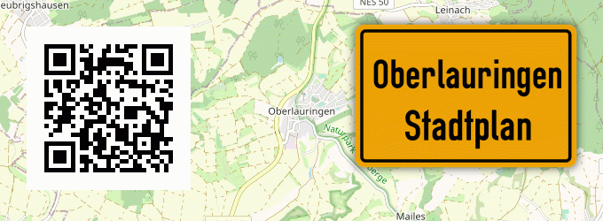 Stadtplan Oberlauringen