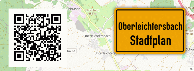 Stadtplan Oberleichtersbach