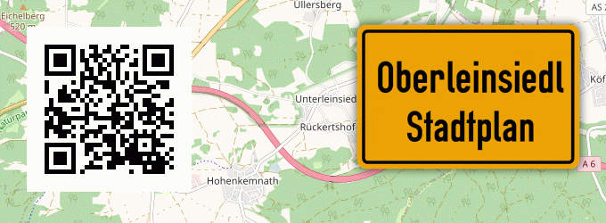 Stadtplan Oberleinsiedl