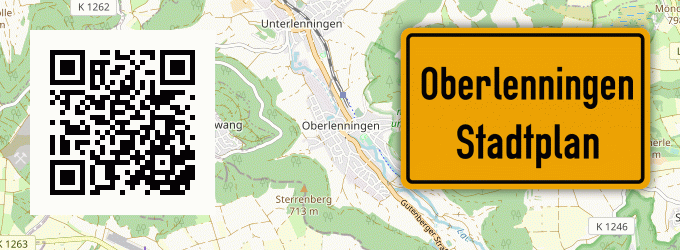 Stadtplan Oberlenningen
