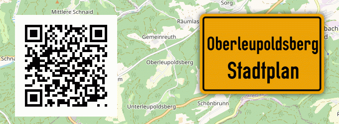 Stadtplan Oberleupoldsberg