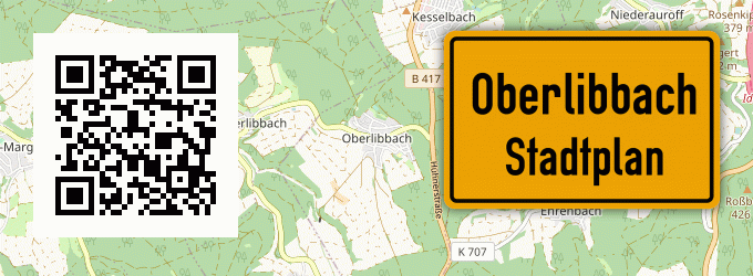 Stadtplan Oberlibbach