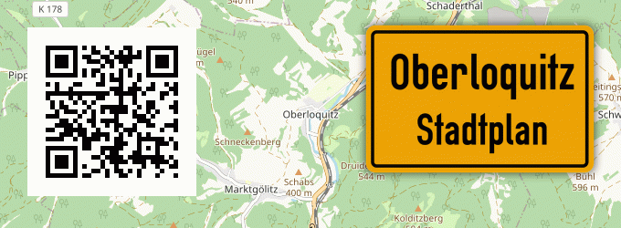 Stadtplan Oberloquitz