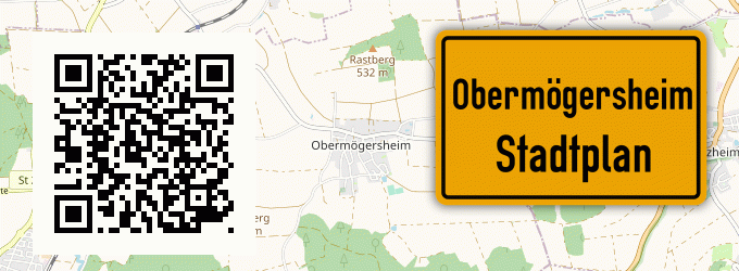 Stadtplan Obermögersheim