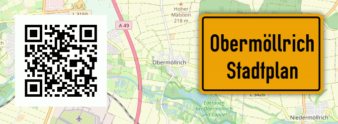 Stadtplan Obermöllrich