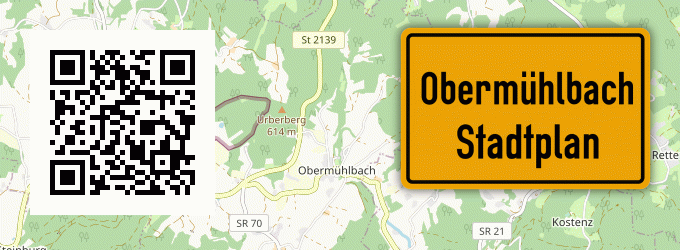 Stadtplan Obermühlbach