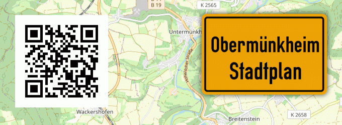 Stadtplan Obermünkheim