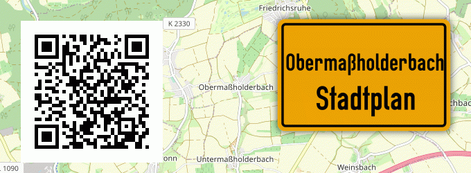 Stadtplan Obermaßholderbach