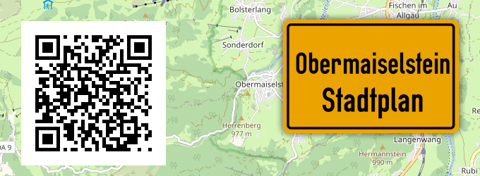 Stadtplan Obermaiselstein