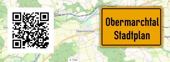 Stadtplan Obermarchtal