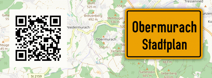 Stadtplan Obermurach