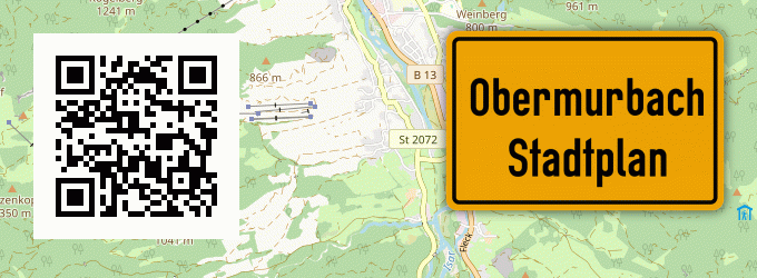 Stadtplan Obermurbach