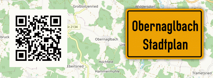 Stadtplan Obernaglbach, Wald
