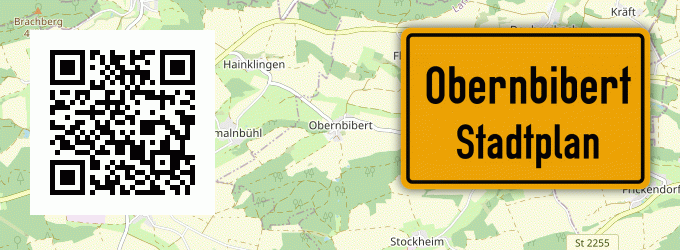 Stadtplan Obernbibert