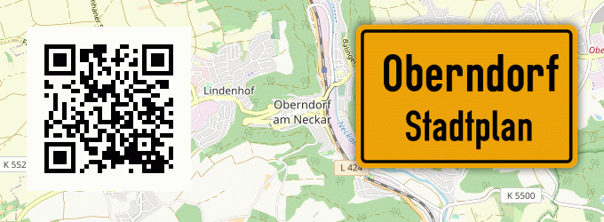 Stadtplan Oberndorf, Rottal