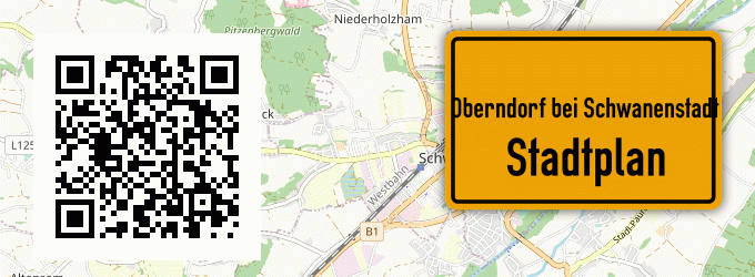 Stadtplan Oberndorf bei Schwanenstadt