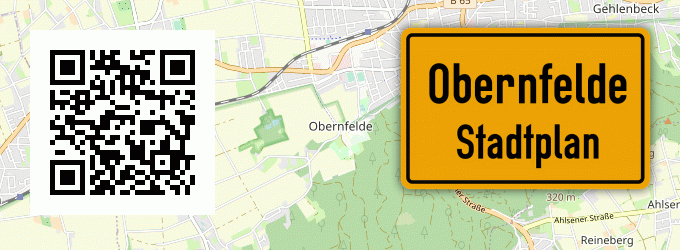 Stadtplan Obernfelde, Westfalen