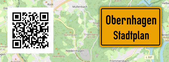 Stadtplan Obernhagen