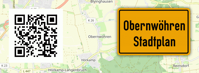 Stadtplan Obernwöhren