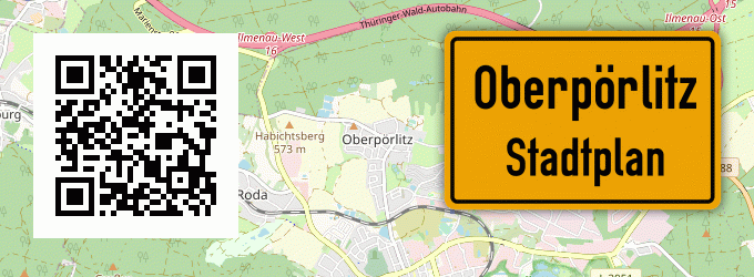 Stadtplan Oberpörlitz