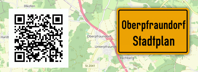Stadtplan Oberpfraundorf