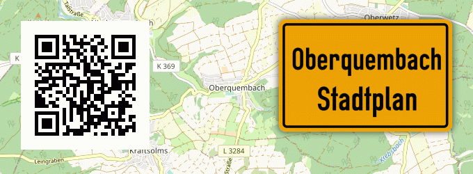 Stadtplan Oberquembach