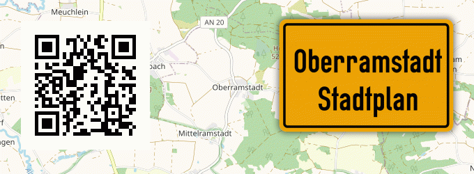 Stadtplan Oberramstadt