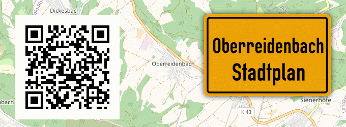 Stadtplan Oberreidenbach