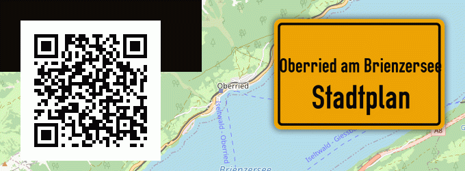 Stadtplan Oberried am Brienzersee