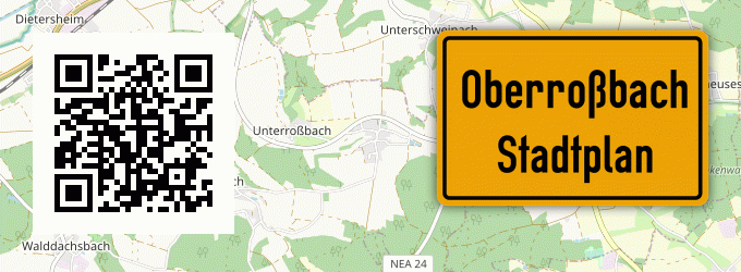 Stadtplan Oberroßbach