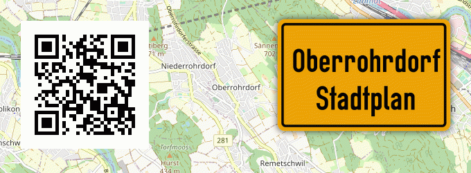 Stadtplan Oberrohrdorf