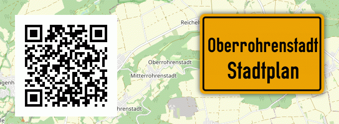 Stadtplan Oberrohrenstadt