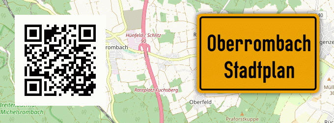 Stadtplan Oberrombach