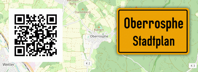 Stadtplan Oberrosphe
