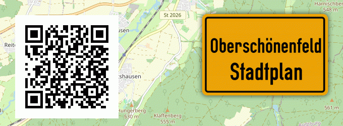 Stadtplan Oberschönenfeld