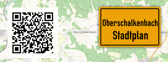 Stadtplan Oberschalkenbach