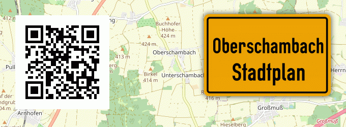 Stadtplan Oberschambach