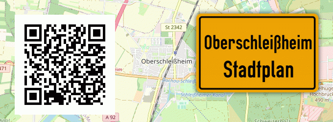 Stadtplan Oberschleißheim