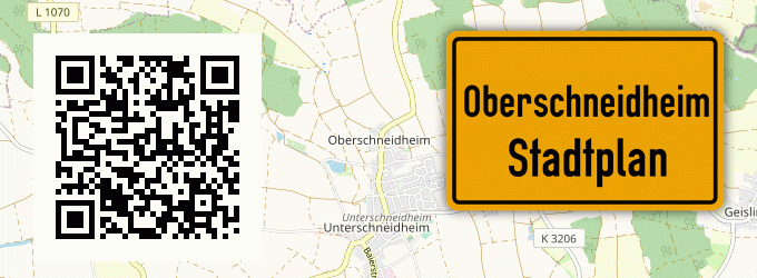 Stadtplan Oberschneidheim
