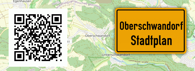 Stadtplan Oberschwandorf