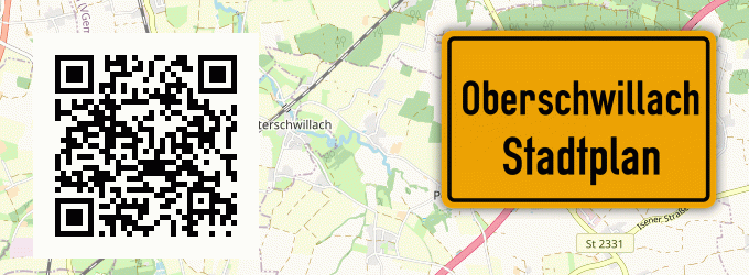 Stadtplan Oberschwillach