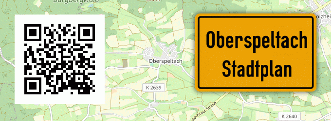 Stadtplan Oberspeltach