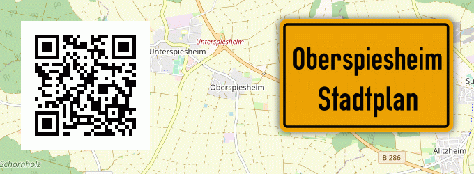 Stadtplan Oberspiesheim