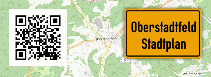 Stadtplan Oberstadtfeld